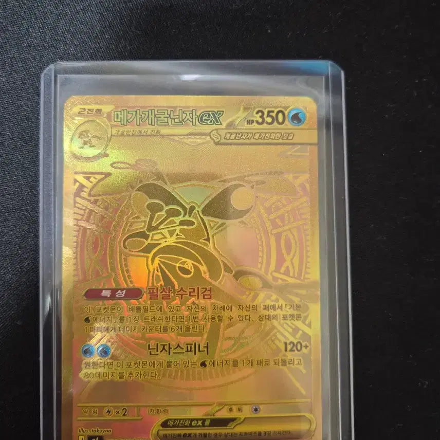 [BUNJANG] Mega Blastoise EX Card / 메가개굴닌자 EX MUR