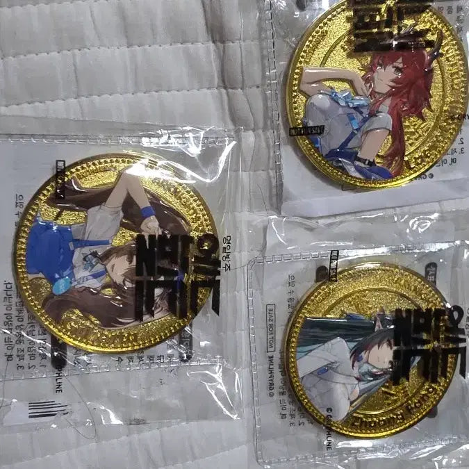 [BUNJANG] Endfield Commemorative Coin Set / gs25 엔드필드 기념주화 장방이 레바테일 질베르타