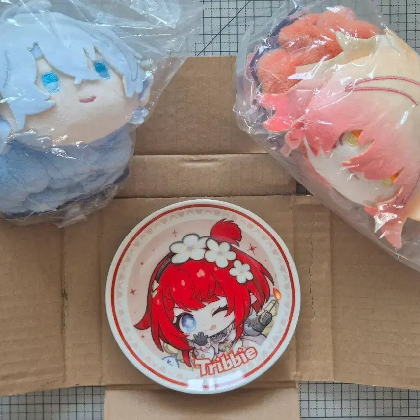[BUNJANG] Honkai: Star Rail Kuuji (Fanon) E-Prize My Day Wristband &amp; Trivi F-Prize Plate / 스타레일 쿠지 파이논 e상 마이데이 e상 손목밴드 트리비 f상 접시