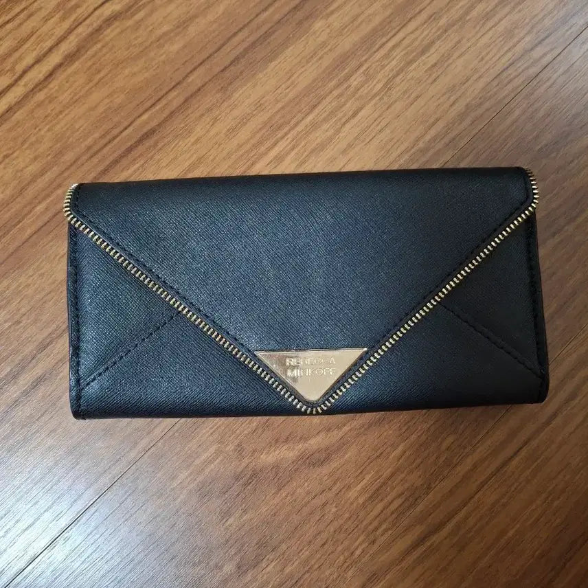 [BUNJANG] Rebecca Minkoff Black Long Wallet / 레베카밍코프 블랙 장지갑