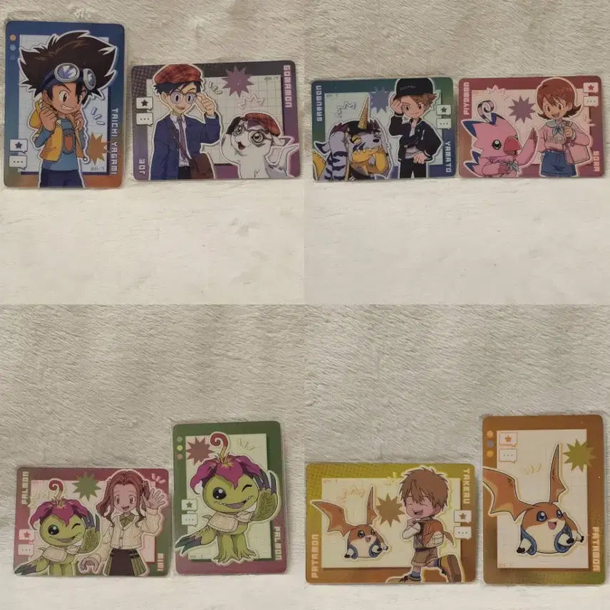 [BUNJANG] Digimon Adventure Random Card Set / 디지몬어드벤쳐 랜덤 카드 태일 정석 매튜 소라 미미 리키