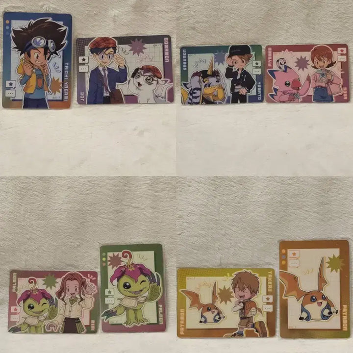 [BUNJANG] Digimon Adventure Random Card Set / 디지몬어드벤쳐 랜덤 카드 태일 정석 매튜 소라 미미 리키