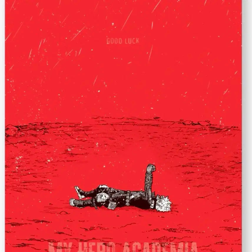 [BUNJANG] My Hero Academia Art Exhibition Poster / 히로아카 원화전 포스터[현물]