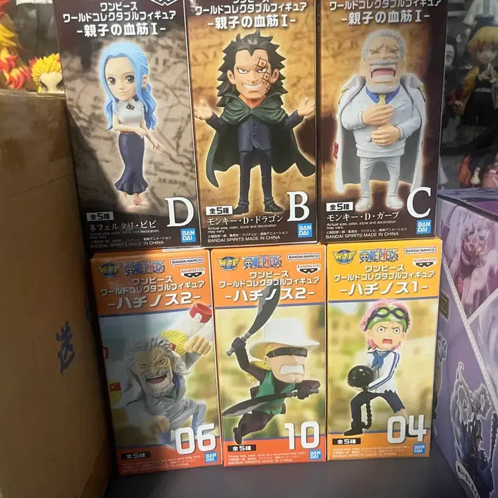 [BUNJANG] One Piece World Collectable Figure Bundle Set (Sealed) / 미개봉)원피스월콜  일괄판매