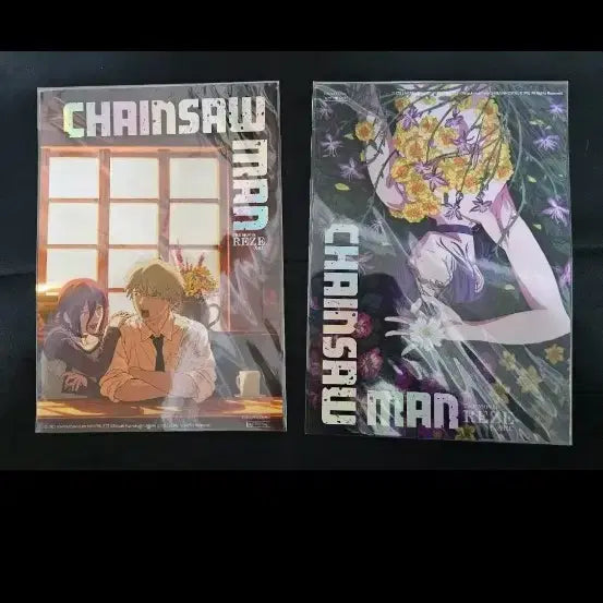 [BUNJANG] Chainsaw Man Movie Goods Poster Bundle / 레제 영화 굿즈 포스터 일괄로 팔아요. (아트그라피,n차관람 포스터)