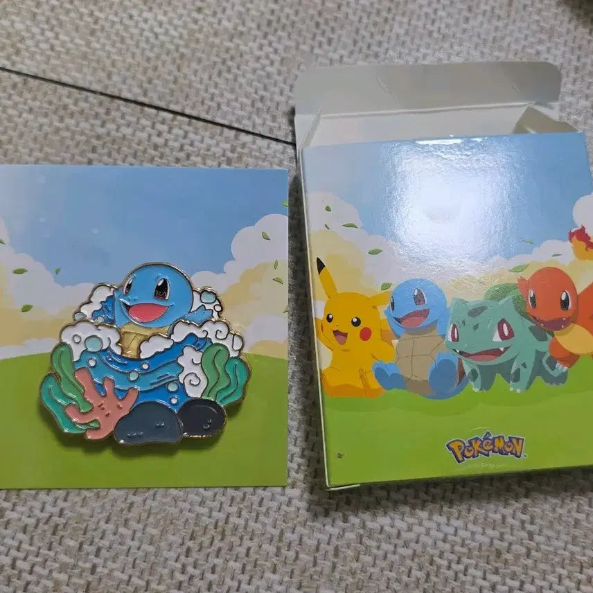 [BUNJANG] Pokemon Squirtle Isak Toast Badge / 포켓몬 이삭토스트 꼬부기 뱃지