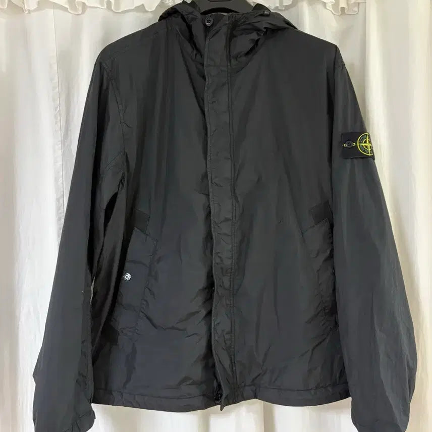 [BUNJANG] Stone Island Crinkle Reps R-NY Wind Resistant Anti-Drop Hooded Jacket XL / 스톤아일랜드 크링클랩스 R-NY 윈드 레지스턴트 안티 드롭 자켓