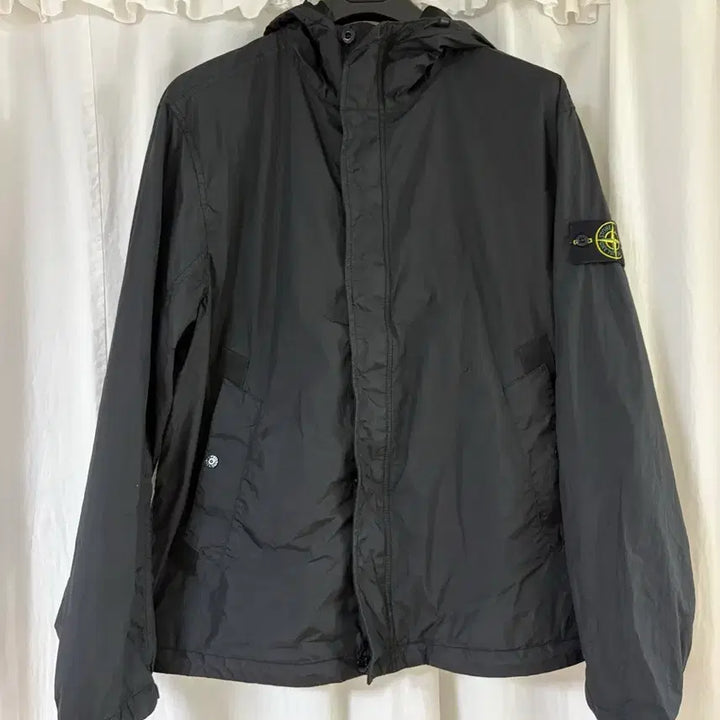 [BUNJANG] Stone Island Crinkle Reps R-NY Wind Resistant Anti-Drop Hooded Jacket XL / 스톤아일랜드 크링클랩스 R-NY 윈드 레지스턴트 안티 드롭 자켓