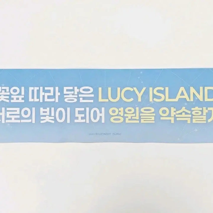 [BUNJANG] BAND LUCY Island Concert Slogan / 루시슬로건섬콘막콘 BAND LUCY ISLAND CON SLOGAN