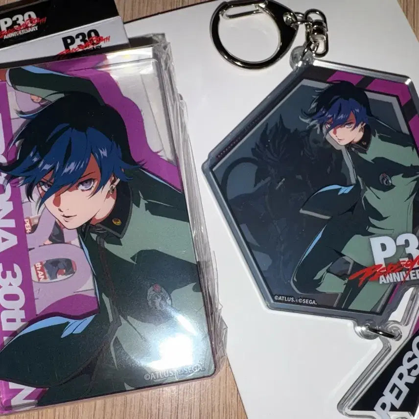 [BUNJANG] Persona 30th Anniversary Acrylic Keyring, Card Block, Goddess Ver. / 페르소나 30주년 아크릴 키링 카드 블럭 여신이 문록