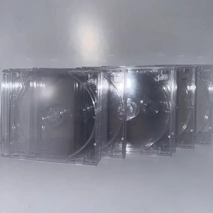 [SOLD OUT] 일괄)투명 CD 케이스 5개