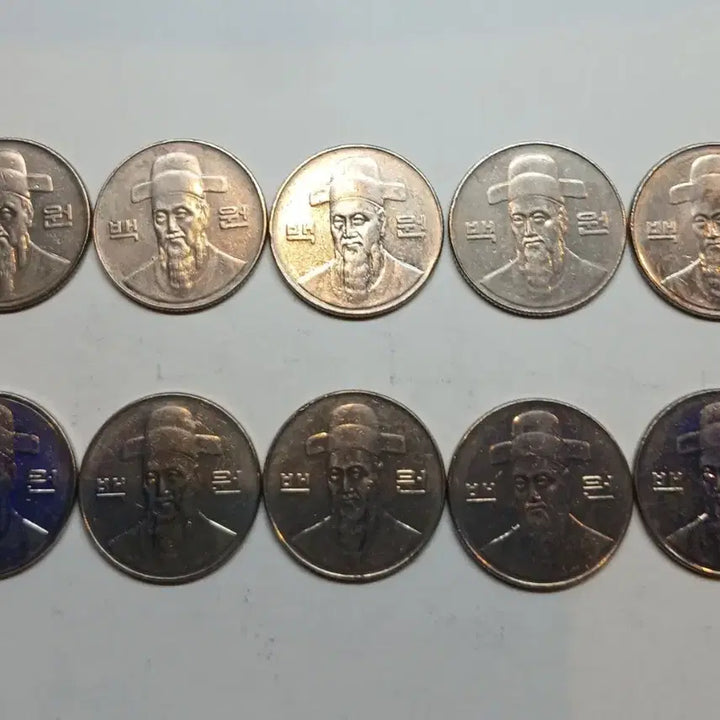 [BUNJANG] 10 x 2003 100 KRW Coin Bundle / 2003년 100원 동전 10개 일괄