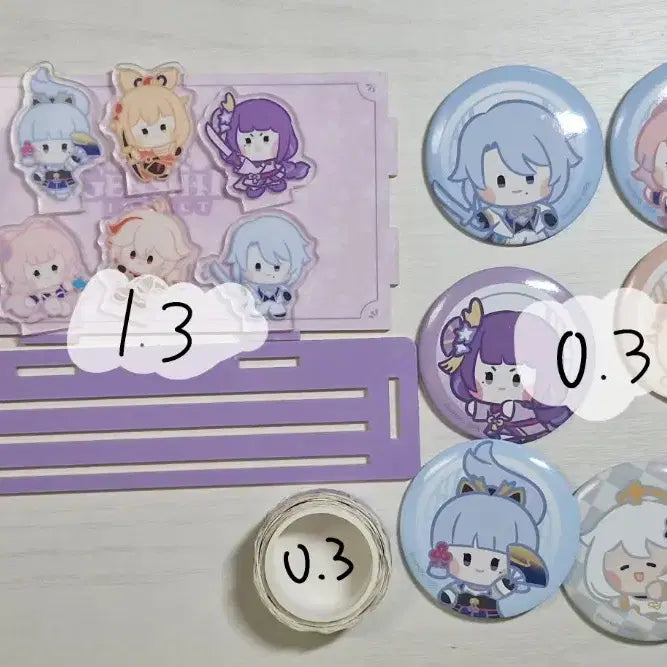 [BUNJANG] Genshin Impact Mini Ni Goods / 원신 미니니 굿즈