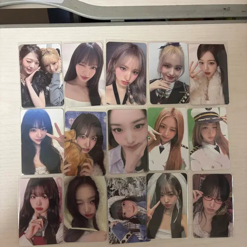 [BUNJANG] IVE Photocard Bundle Set / 아이브 포카 일괄 판매(예눌가능)(얼빡녕 이번 팬콘포카 있음)-뒤에 더잇