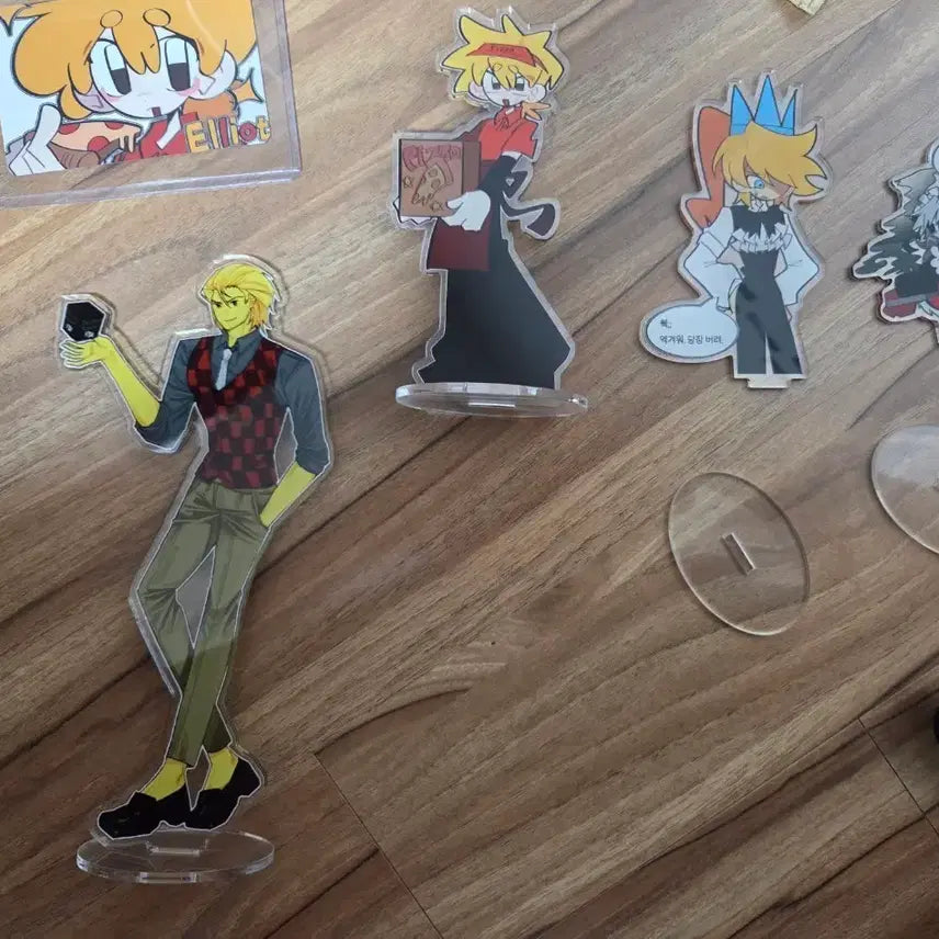 [BUNJANG] Roblox Poseiden Bundle Acrylic Stand Set / 일괄 포세이큰 로블록스 굿즈 아크릴스탠드