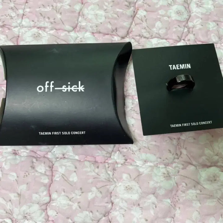 [BUNJANG] SHINee Taemin Off-Sick Concert Samtaemin Ring Goods / 샤이니 태민 오프씩 콘서트 삼태민 반지 굿즈