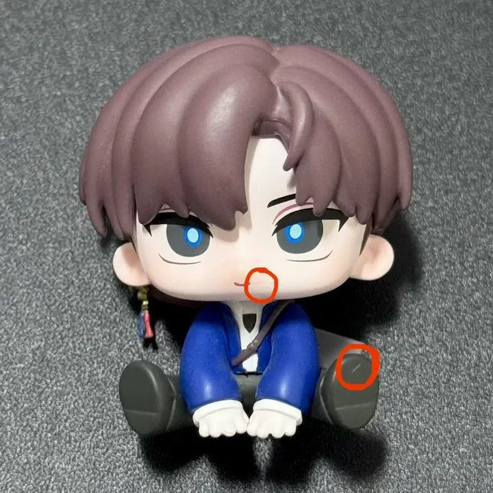 [BUNJANG] Clover-nim Hyonmu 1 Team Keyring Bundle Set / 괴담출근 최요원 모두앉아 피규어 클로버님 현무 1팀 키링 일괄