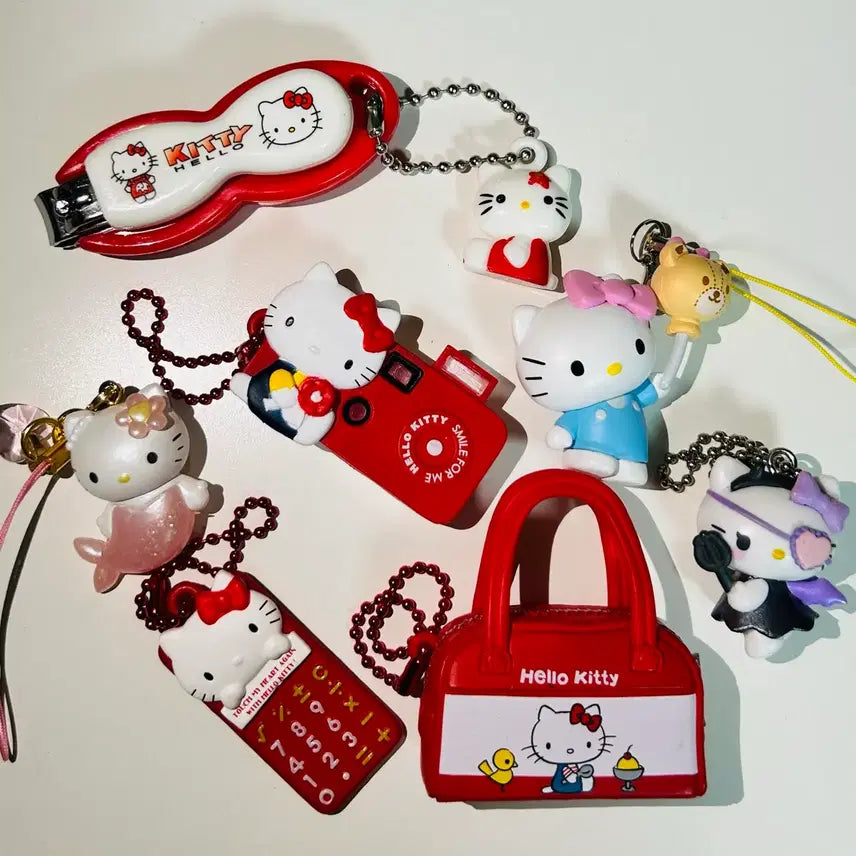 [BUNJANG] Sanrio Hello Kitty Gacha Keyring Collection / 산리오 헬로키티 가챠 키링 모음