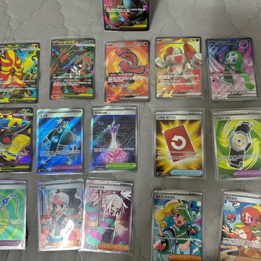 [BUNJANG] Pokemon Card SR Bundle Set (16 Cards) / 포켓몬카드 sr16장
