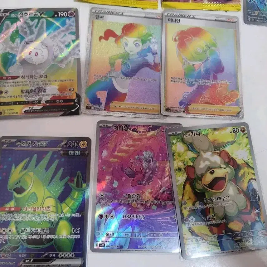 [BUNJANG] Pokemon Card Bundle (featuring Eevee AR, Mega Gardevoir SAR, etc.) / 포켓몬 카드 판매(카밀레의반짝임,이브이ar등등)