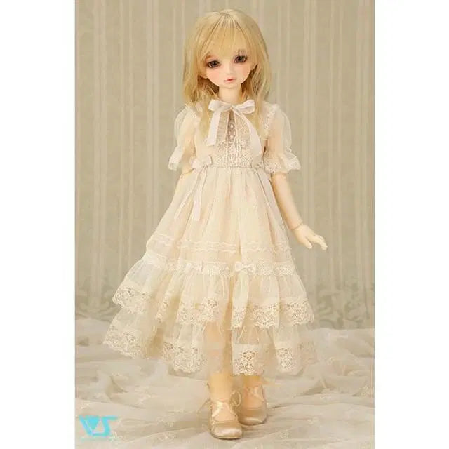 [BUNJANG] Volks Racy Tulle Dress (Vanilla) Mini SDM MSD MDD / 보크스 레이시 튤 드레스(바닐라) 미니 SDM MSD MDD