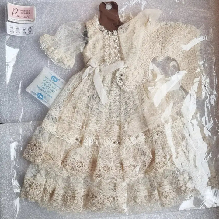 [BUNJANG] Volks Racy Tulle Dress (Vanilla) Mini SDM MSD MDD / 보크스 레이시 튤 드레스(바닐라) 미니 SDM MSD MDD