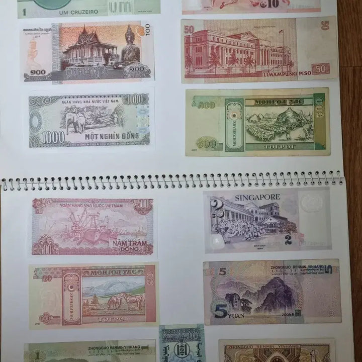 [BUNJANG] World Banknotes Set / 다양한 국가 지폐 세트