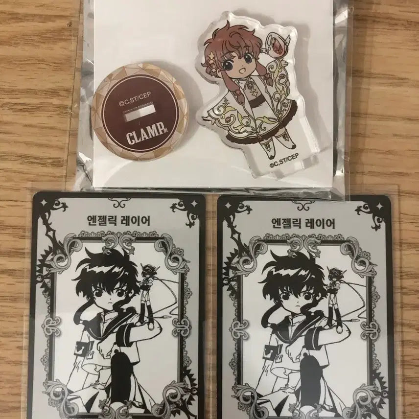[BUNJANG] CLAMP Exhibition Angelic Layer Acrylic Card Set / 클램프전 엔젤릭레이어 아크릴 카드
