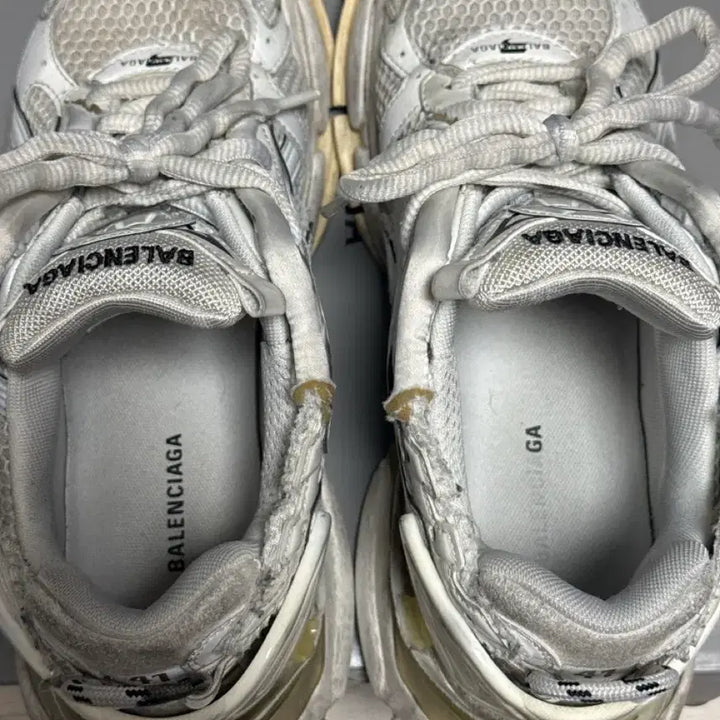 [BUNJANG] Balenciaga Runner Sneakers White / 41)발렌시아가 러너 화이트