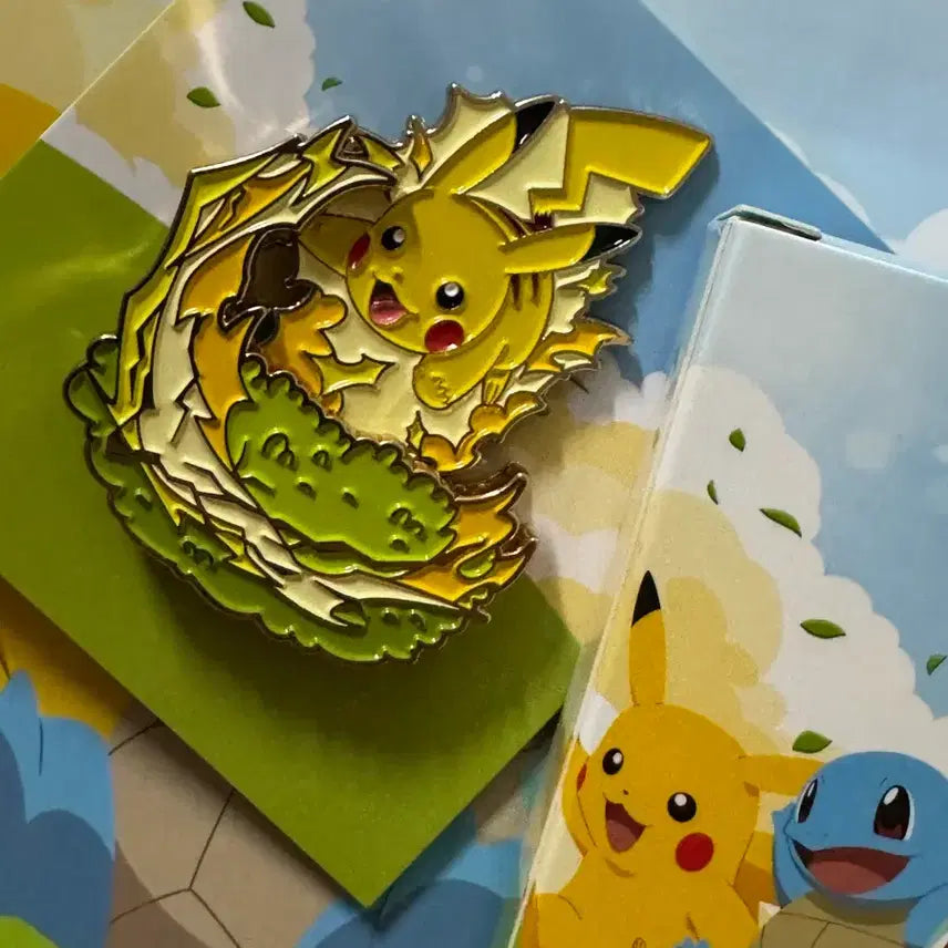 [BUNJANG] Lee Isaac Toast Pikachu Badge / 이삭토스트 피카츄 뱃지