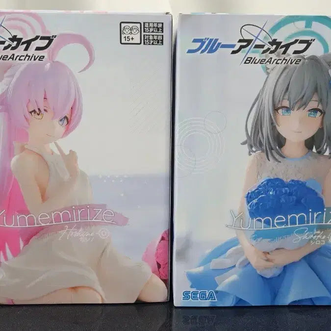 [BUNJANG] Blue Archive Hoshino &amp; Shiroko Bundle Set (Sealed) / 미개봉) 블루아카이브 호시노,시로코 피규어 일괄