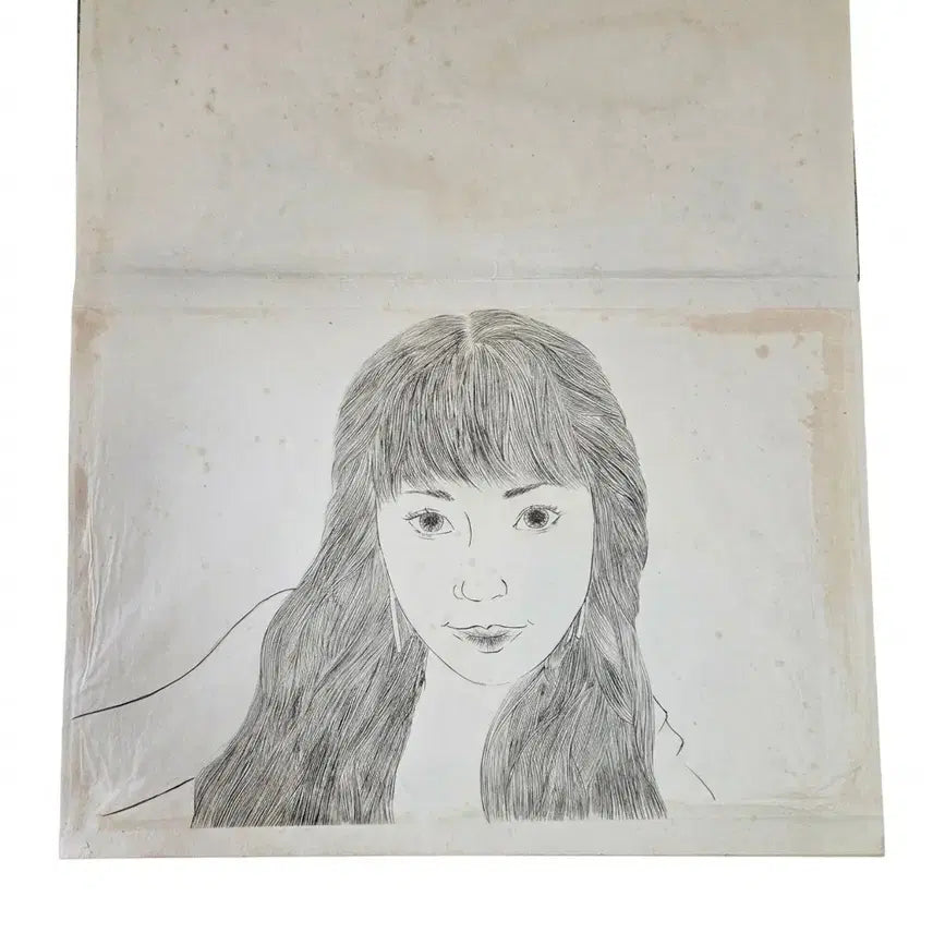 [BUNJANG] Choi Young-ran Style Sketchbook / 서양화 홍대출신 서양화가 최영란 추정  데생집