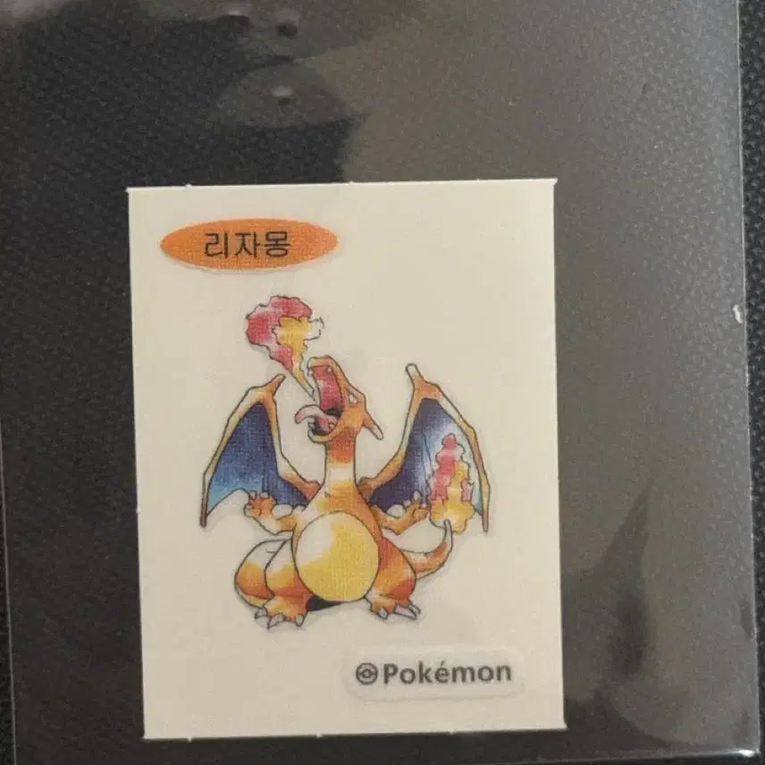 [BUNJANG] Pokemon Charizard Sticker / 포켓몬 리자몽 띠부씰