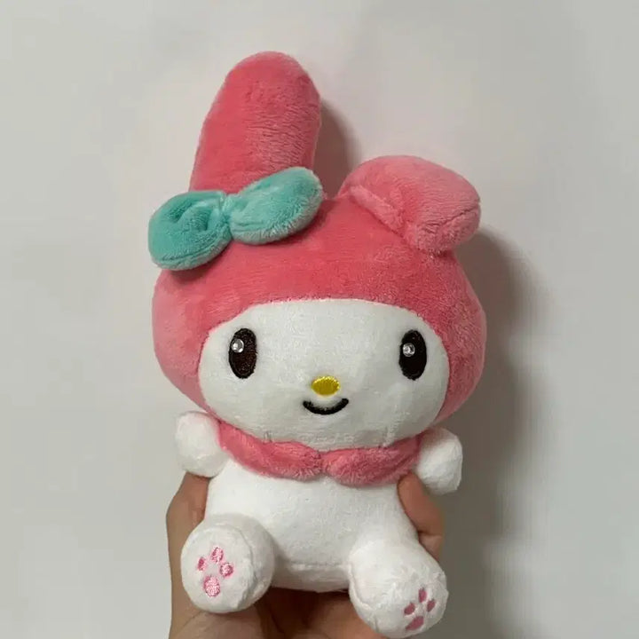 [BUNJANG] My Melody Pink Plush Keychain / 마이멜로디 인형 핑크 키링