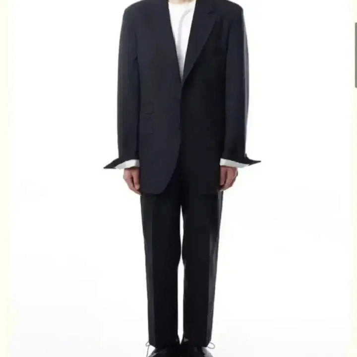 [BUNJANG] Years Ago Tech Wool Setup Dark Navy Top M, Pants L Suit / 이얼즈어고 테크 울 셋업 다크 네이비 상의 M,하의 L 정장 수트 얼저고