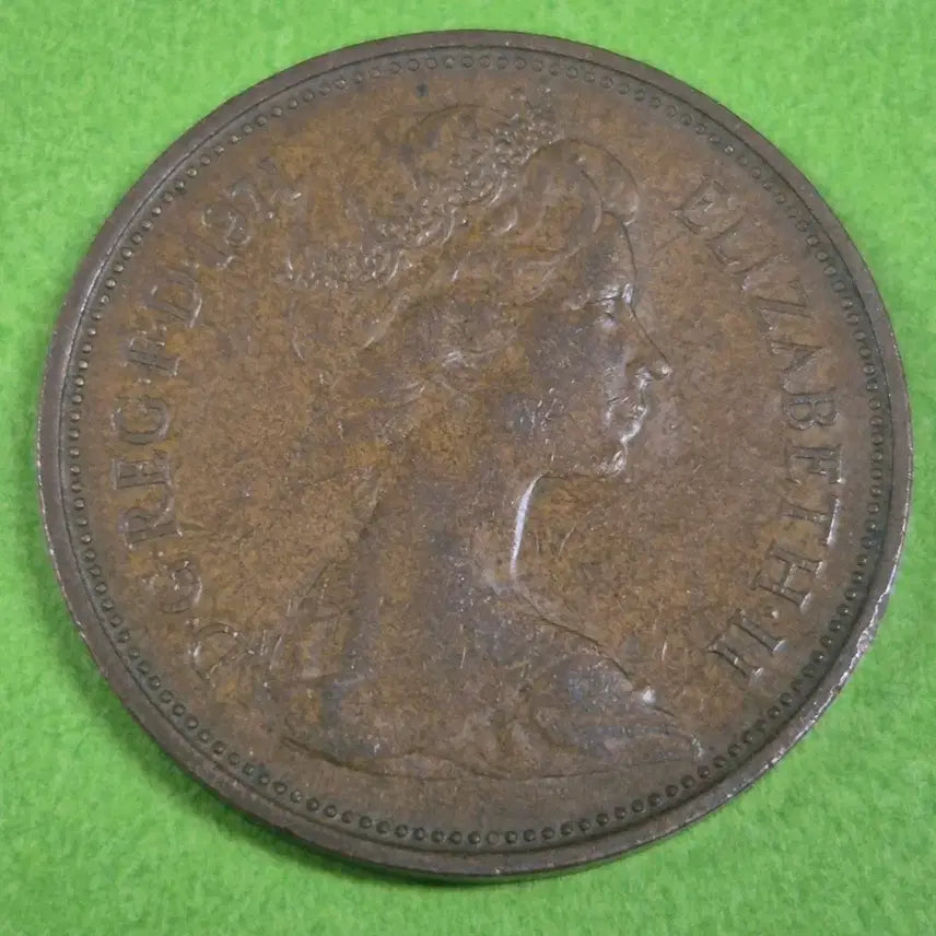 [BUNJANG] 1971 UK 2 Pence Coin / 1971 영국 2펜스 동전 M3145
