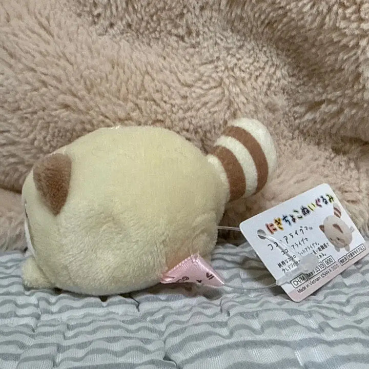 [BUNJANG] San-X Kokoro Arai-guma Raccoon Tenori Doll / san-x 코코로아라이구마 너구리