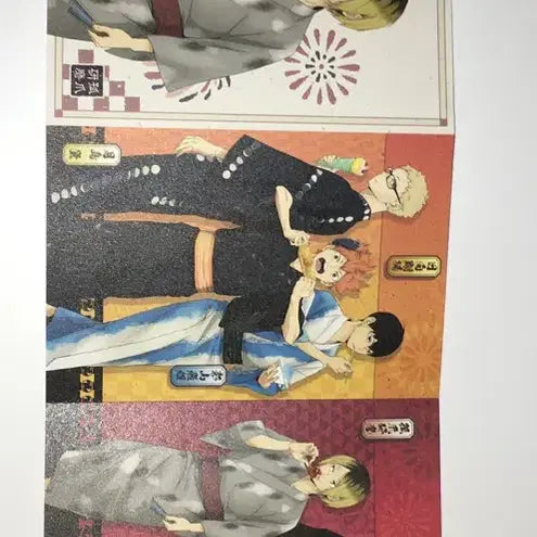 [BUNJANG] Haikyuu!! Matsuri Karasuno Kageyama &amp; Nekoma Kuroo, Kenma Postcard Set / 하이큐 마츠리 엽서 카라스노 카게야마 쿠로오 네코마 켄마