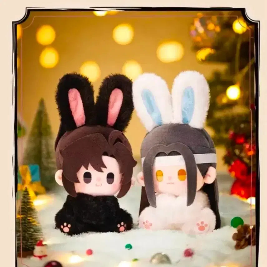 [BUNJANG] The Grandmaster of Demonic Cultivation Rabbit Plush (Wei Ying / Lan Zhan) / 마도조사 토끼 인형 굿즈 위영 남잠