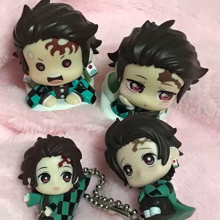 [BUNJANG] Demon Slayer Tanjiro Gacha Bundle Set / 일괄) 귀칼 탄지로 가챠 모음 오네무탄 마치보우케 대롱가챠 귀멸의칼날