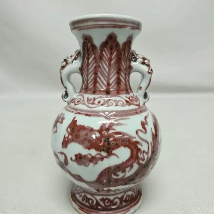 [BUNJANG] Chinese Ceramic Vase with Glaze / 중국도자기 유리홍 병