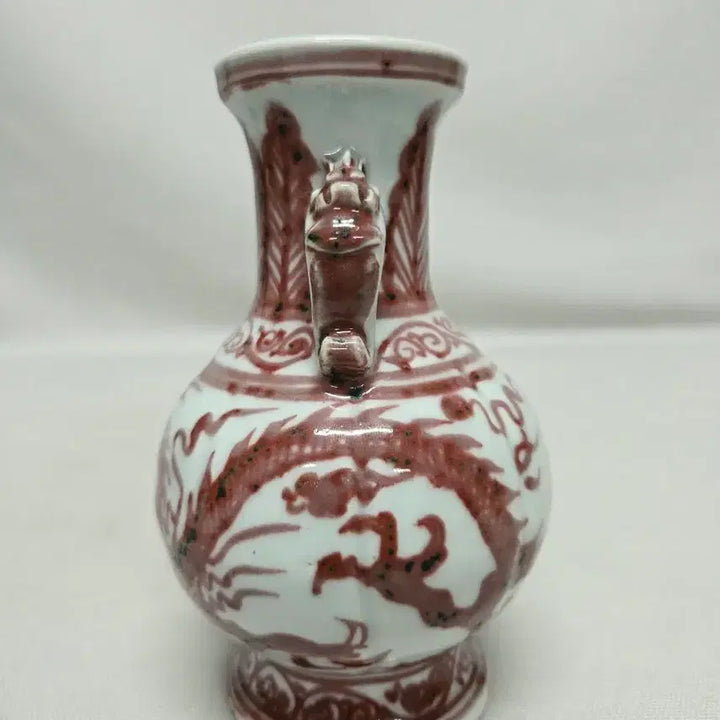 [BUNJANG] Chinese Ceramic Vase with Glaze / 중국도자기 유리홍 병