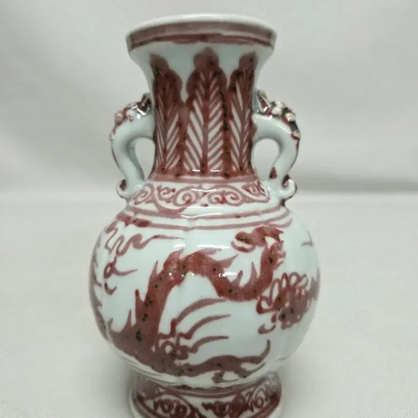 [BUNJANG] Chinese Ceramic Vase with Glaze / 중국도자기 유리홍 병