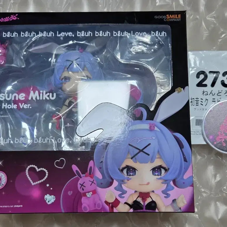 [BUNJANG] Good Smile Company Hatsune Miku Nendoroid 2730 Rabbit Hall Ver. with Exclusive Stand / 특전O) 하츠네 미쿠 넨도로이드 2730 래빗홀