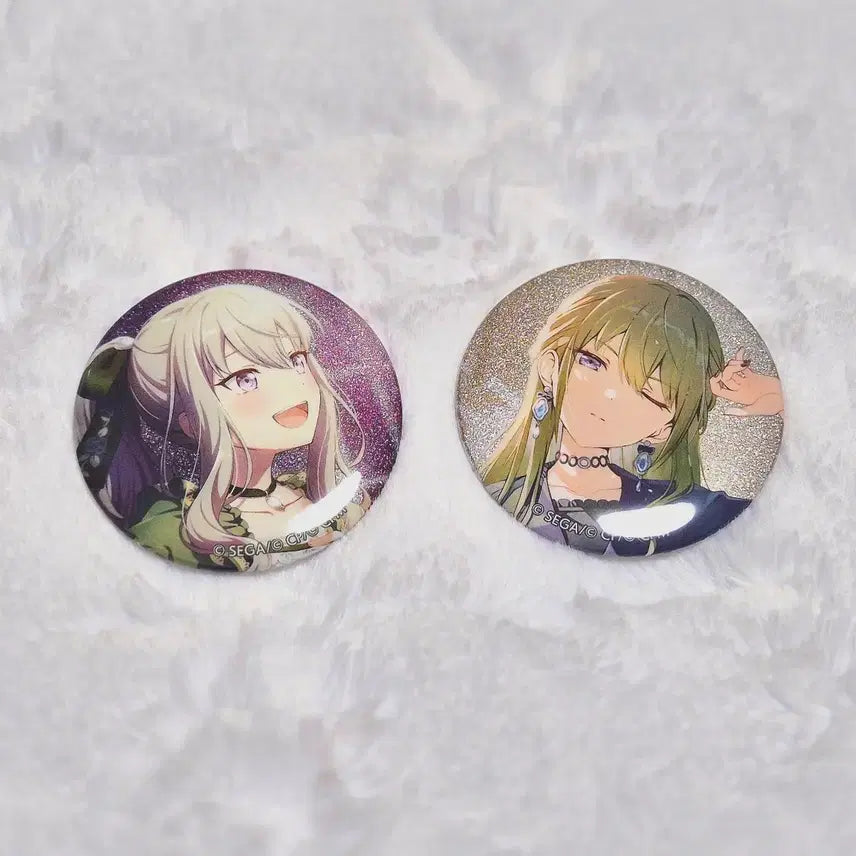 [BUNJANG] Project SEKAI Kusanagi Nene Glitter Can Badge Set (9, 10, 4th Anniversary) / 프로세카 프세카 쿠사나기 네네 글리터 캔뱃지 9 10 A 4주년 블페