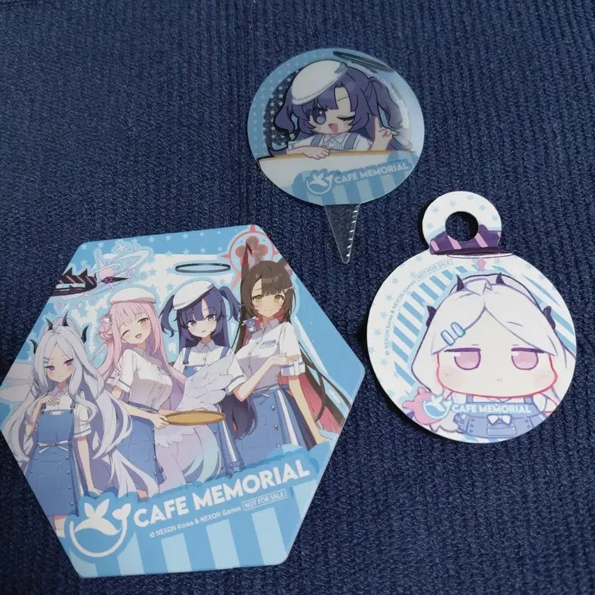 [BUNJANG] Cafe Memorial Coaster Bundle Set / 카페 메모리얼 코스터, 특전 일괄
