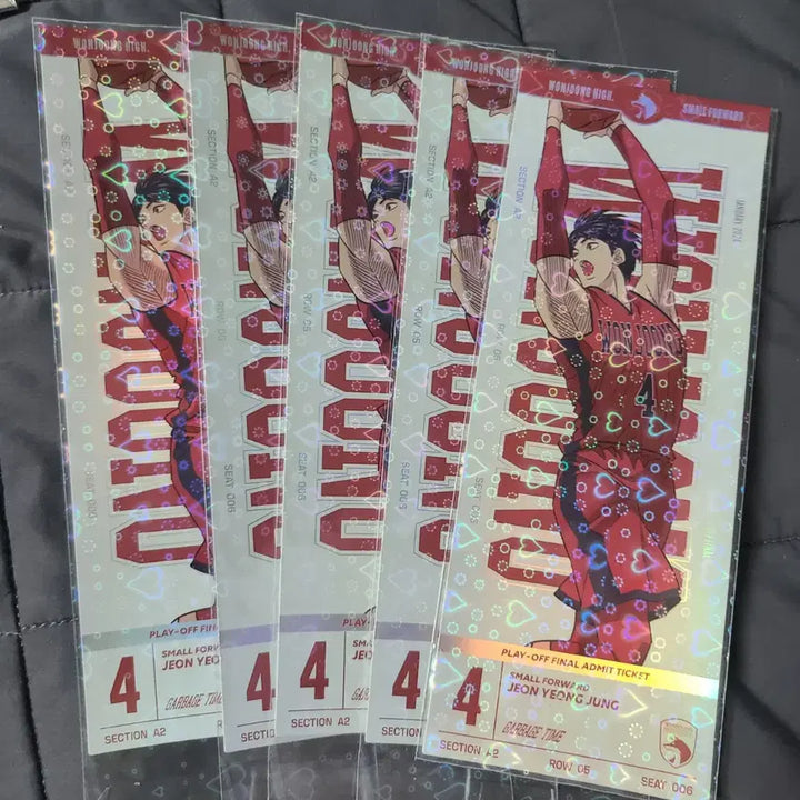 [BUNJANG] Garbage Time Pop-Up 1st Edition Jeon Young-Joong Player Ticket / 가비지타임 팝업 1차 전영중 선수티켓