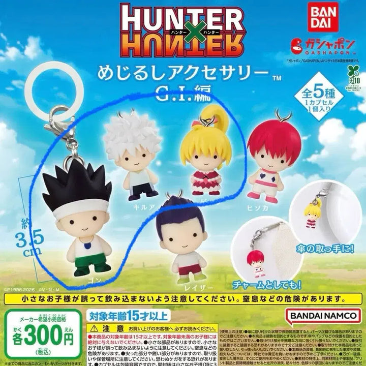 [BUNJANG] Hunter x Hunter Greed Island Mark Set / (3종세트) 헌터x헌터 그리드 아일랜드 메지루시