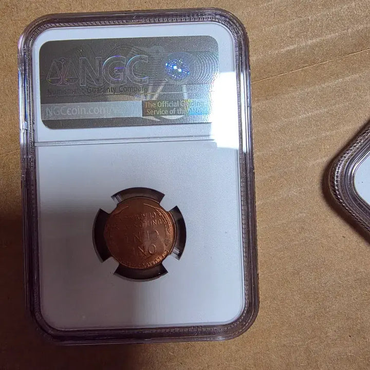 [BUNJANG] 1955 Lincoln Wheat Cent Coin (MS65 RD) / 1955년MS65 D