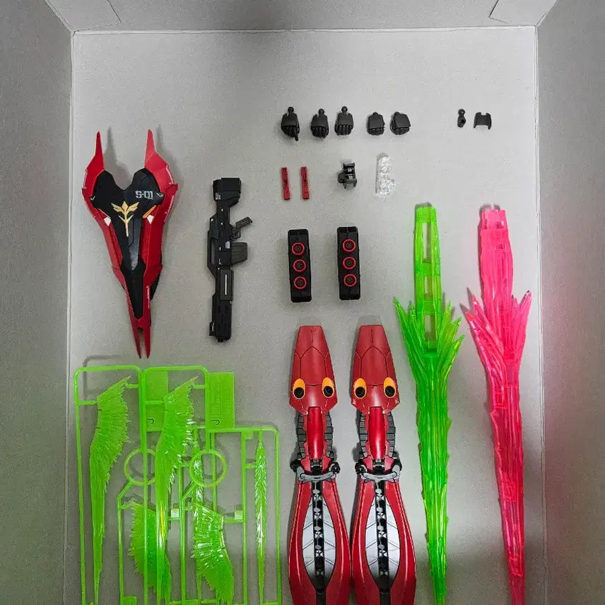 [BUNJANG] RG MSN-04FF Sazabi Fukuoka Limited Edition Assembled Model Kit / RG MSN-04FF 후쿠오카 사자비 [SIDE-F 한정] 조립제품 판매